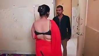 Desi Aunty With Blonde Hair In Indian Mature Video