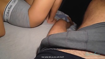 Stepdaughter Seeks To Share Bed With Her Stepfather For The Night