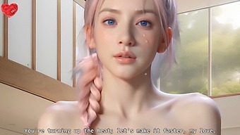 Witness An Asian Waifu'S Tits Jiggle As She Reaches Ecstasy In This Uncensored Hentai Joi Video