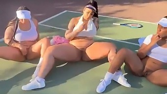 Female Ejaculation: A Squirt Competition Featuring A Tennis-Inspired Slut