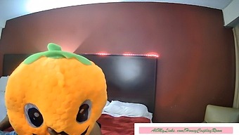 Mr.Pumpkin And Princess In A Honey Cosplay Room -- Part 1