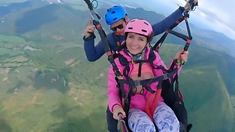 Female Ejaculation At High Altitude: Squirt Orgasm During Skydiving