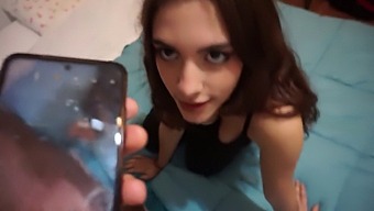My Step-Sister'S Seductive Photoshoot Leads To Intimate Moments